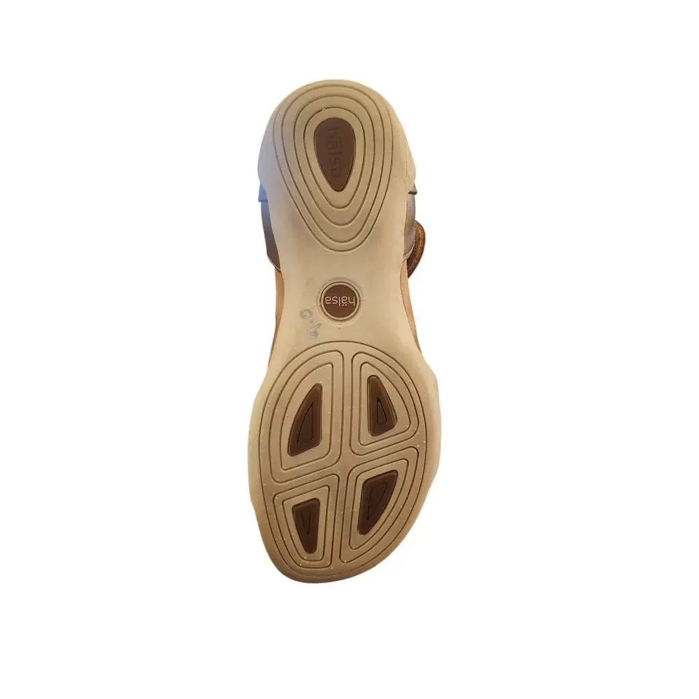 Hälsa Women's Comfort Walking Sandals Excellent Cond. Gold 7.5